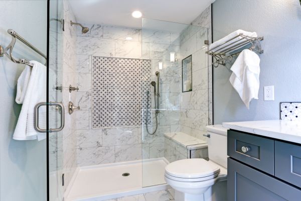 Shower Base Installation in Hampton